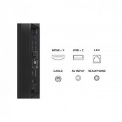 TCL C73 Series Serie C73 QLED 98" 75C735 audio Onkyo 2.1 Google TV 2022