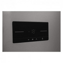 Sharp SJSC41CHXIE - Congelatore Verticale da Libera Installazione, 280 Litri, Classe E, 60 x 187 x 69,8 cm