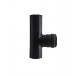 SAVE Fumisteria Plus PN805M Tubo per canna fumaria a T Nero