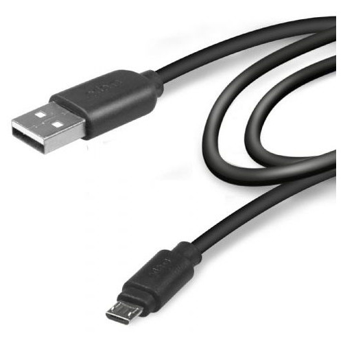 SBS 3m USB 2.0 cavo USB USB A Micro-USB B Nero