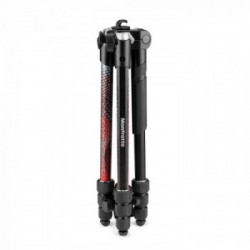 Manfrotto Element MII treppiede Fotocamere digitali/film 3 gamba/gambe Nero, Rosso