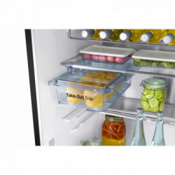 Samsung RR39M7565B1- frigorifero Libera installazione, 387 L, Classe E, Nero