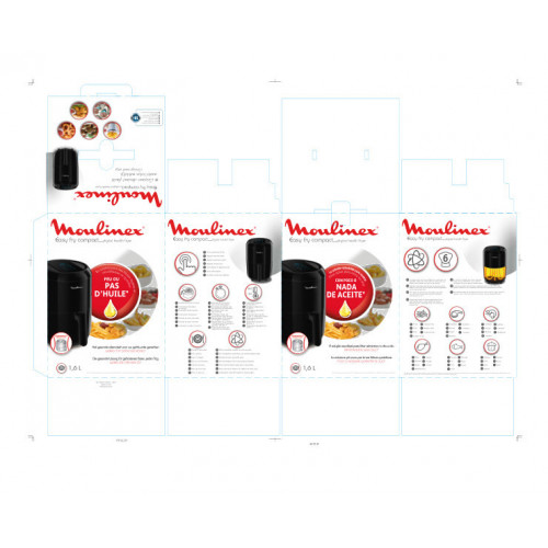Moulinex EASYFRY COMPACT PRECISION EZ301