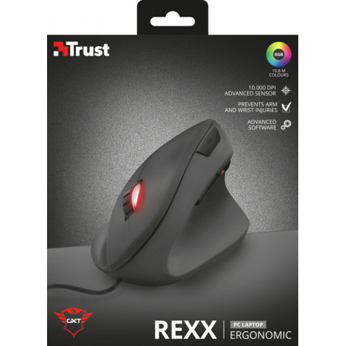 Trust GXT 144 Rexx mouse USB tipo A Ottico...