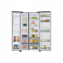 Samsung RS68A8821S9 - Frigorifero Side-By-Side, 634 Litri, Classe E, 91.2 x 178 x 71.6 cm