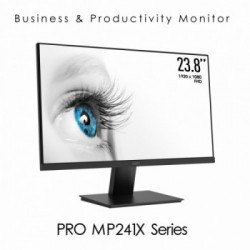 MSI Pro MP241X 60,5 cm (23.8") 1920 x 1080 Pixel Full HD LCD Nero
