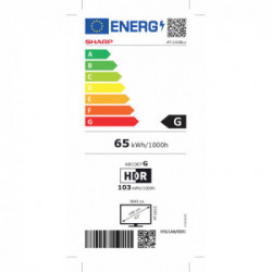 Sharp 43BL5EA 109,2 cm (43") 4K Ultra HD Smart TV Wi-Fi Nero