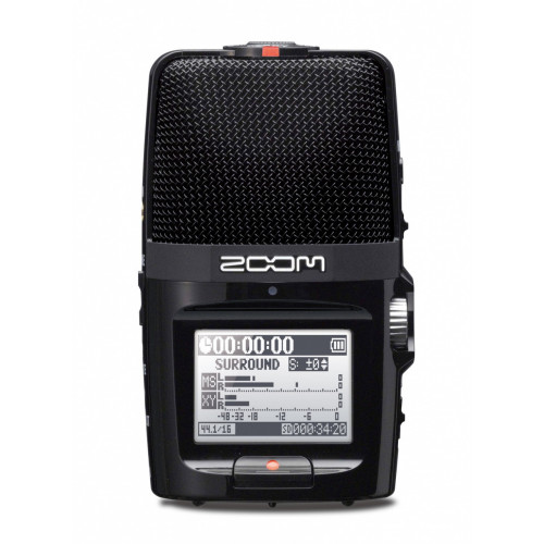 Zoom H2N dittafono Flash card Nero