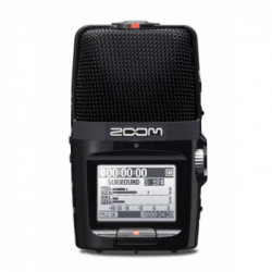 Zoom H2N dittafono Flash card Nero