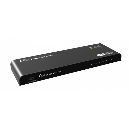 Techly HDR Splitter 1x8 HDMI 2.0 4Kx2K 60Hz