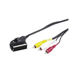 Goobay AVK 407-200 2.0m 2 m SCART (21-pin) 4 x RCA