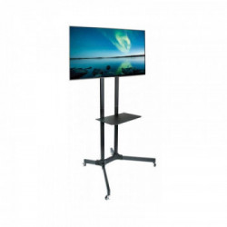 Techly Supporto a Pavimento con Mensola Trolley TV LCD/LED/Plasma 30-65" (ICA-TR6)