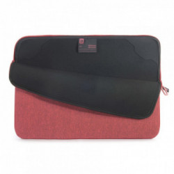 Tucano Mélange Second Skin borsa per notebook 39,6 cm (15.6") Custodia a tasca Rosso