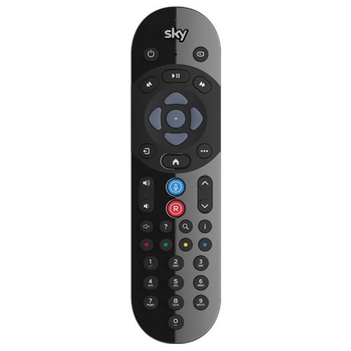 Telecomando Sky Q con Controllo vocale al centro