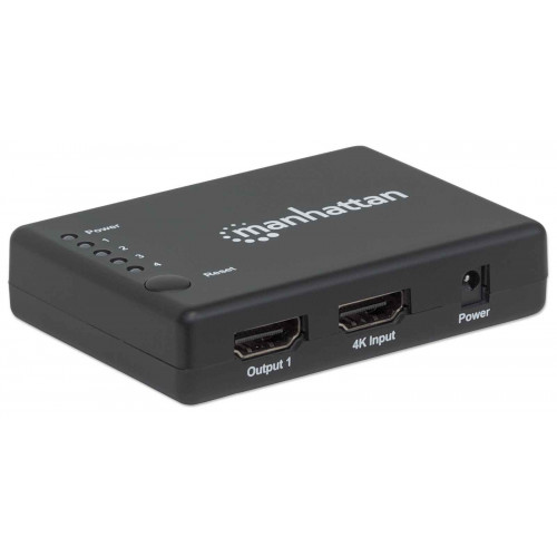 Manhattan 207706 ripartitore video HDMI 4x HDMI