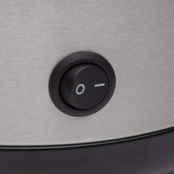 Tris RK 6117 - Cuociriso, 0,6 Lt., Pentola Antiaderente, Mantenimento Caldo