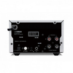 Yamaha MCR-B370D Microsistema audio per la casa Nero, Argento 30 W