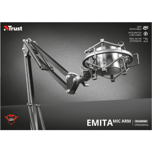 Trust GXT 253 Emita Supporto per microfono da...