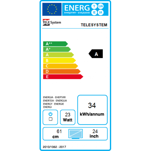 Telesystem SMART24 LS09 59,9 cm (23.6") HD...