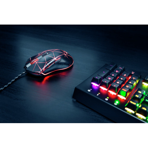 Trust GXT 133 Locx mouse USB tipo A Ottico 4000...