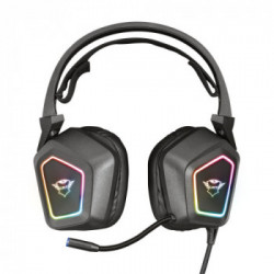 Trust GXT 450 Blizz RGB 7.1 Surround Cuffia Padiglione auricolare Nero