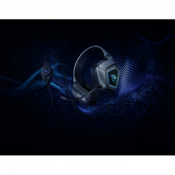 Trust GXT 450 Blizz RGB 7.1 Surround Cuffia Padiglione auricolare Nero