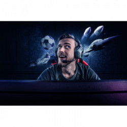 Trust GXT 450 Blizz RGB 7.1 Surround Cuffia Padiglione auricolare Nero