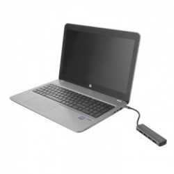 Trust 23328 hub di interfaccia USB 3.2 Gen 1 (3.1 Gen 1) Type-A 5000 Mbit/s Grigio
