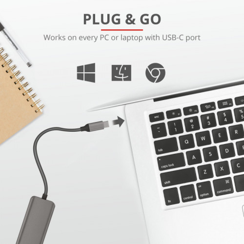 Trust 23328 hub di interfaccia USB 3.2 Gen 1...