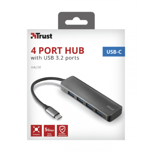 Trust 23328 hub di interfaccia USB 3.2 Gen 1...