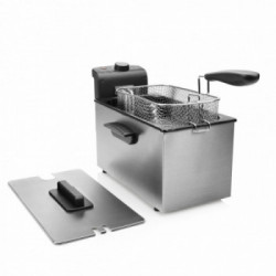 Tristar FR-6946 friggitrice 3 L Singolo Nero, Acciaio inossidabile Indipendente 2000 W