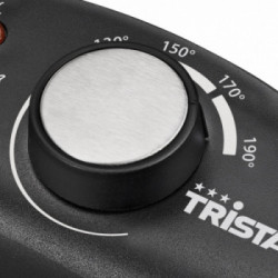 Tristar FR-6946 friggitrice 3 L Singolo Nero, Acciaio inossidabile Indipendente 2000 W