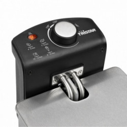 Tristar FR-6946 friggitrice 3 L Singolo Nero, Acciaio inossidabile Indipendente 2000 W