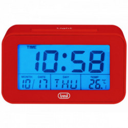 Trevi 0SL3P5002 sveglia Sveglia digitale Rosso