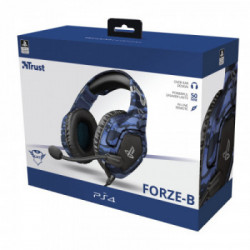 Trust GXT 488 Forze PS4 Cuffia Padiglione auricolare Nero, Blu