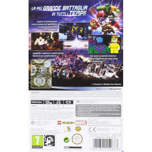 Warner Bros Lego Marvel Super Heroes 2,...