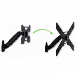 Techly Adattatore Universale per Supporto VESA da 200x200 a 400x400 Nero (ICA-LCD G11A)
