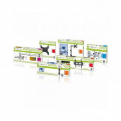 Techly Supporto Telescopico a Soffitto fino a 1,6m per TV LED LCD 23-42" (ICA-CPLB 922L)