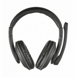 Trust 21662 cuffia e auricolare Padiglione auricolare Nero