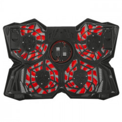 Trust GXT 278 base di raffreddamento per notebook 43,9 cm (17.3") Nero