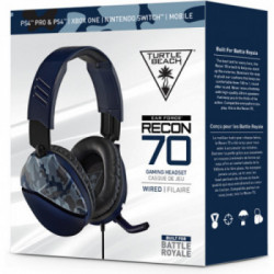 Turtle Beach Recon 70 Cuffia Padiglione auricolare Nero, Blu