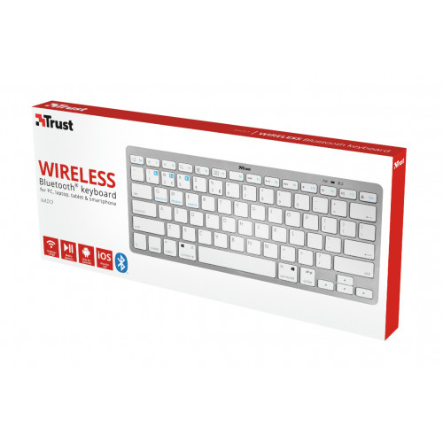 Trust Nado Bluetooth Wireless tastiera QWERTY...