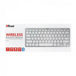 Trust Nado Bluetooth Wireless tastiera QWERTY Italiano Bianco