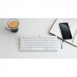 Trust Nado Bluetooth Wireless tastiera QWERTY Italiano Bianco