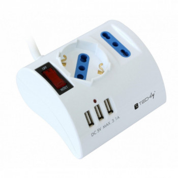 Techly Multipresa da Tavolo...