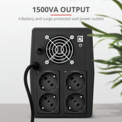 Trust Paxxon gruppo di continuità (UPS) 1500 VA 900 W 4 presa(e) AC