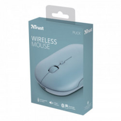 Trust Puck mouse Ambidestro Wireless a RF + Bluetooth 1600 DPI