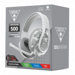 Turtle Beach Recon 500 Cuffia Padiglione auricolare Connettore 3.5 mm Bianco