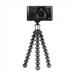 Joby GorillaPod 500 treppiede Fotocamere digitali/film 3 gamba/gambe Nero, Grigio, Acciaio inossidabile