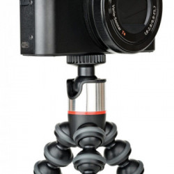Joby GorillaPod 500 treppiede Fotocamere digitali/film 3 gamba/gambe Nero, Grigio, Acciaio inossidabile